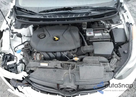 2012 Hyundai Elantra Gls z USA, uszkodzony, nr VIN 5NPDH4AE5CH106303